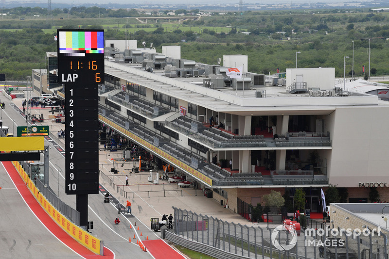 Pit lane