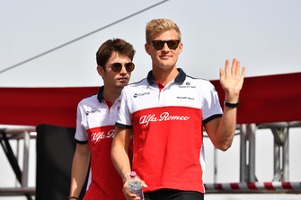 Charles Leclerc, Sauber ve Marcus Ericsson, Sauber