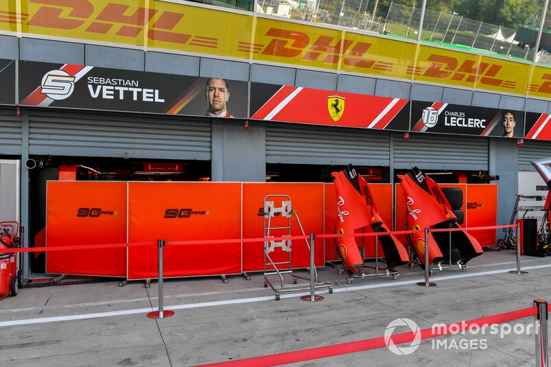 Capas traseiras da Ferrari