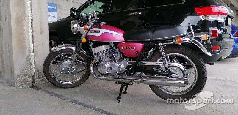 Мотоцикл Suzuki Себастьяна Феттеля