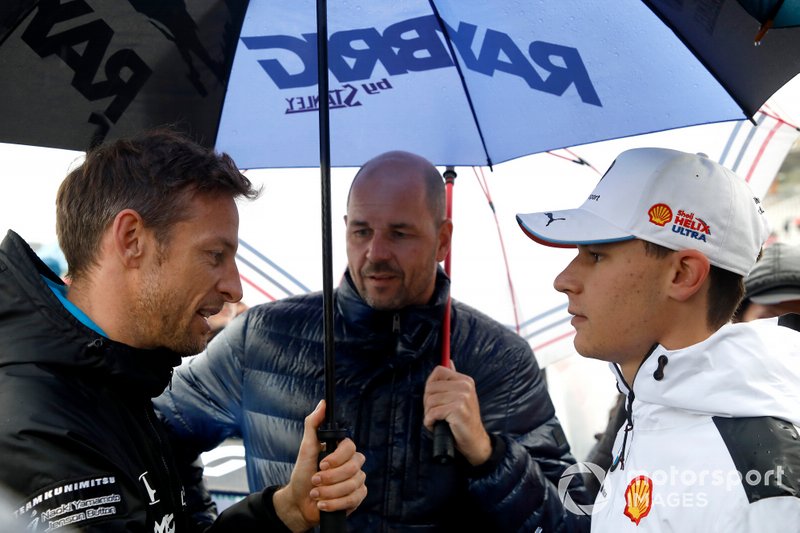 Jenson Button, Team Kunimitsu Honda e Sheldon van der Linde, BMW Team RBM