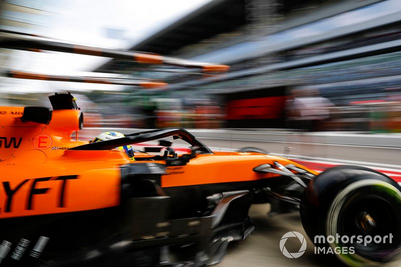 7º: Lando Norris, McLaren MCL34 