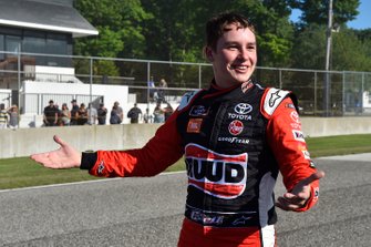 Race Winner Christopher Bell, Joe Gibbs Racing, Toyota Supra Ruud