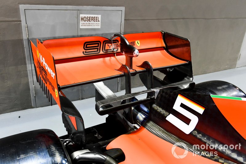 Alerón trasero del Ferrari SF90