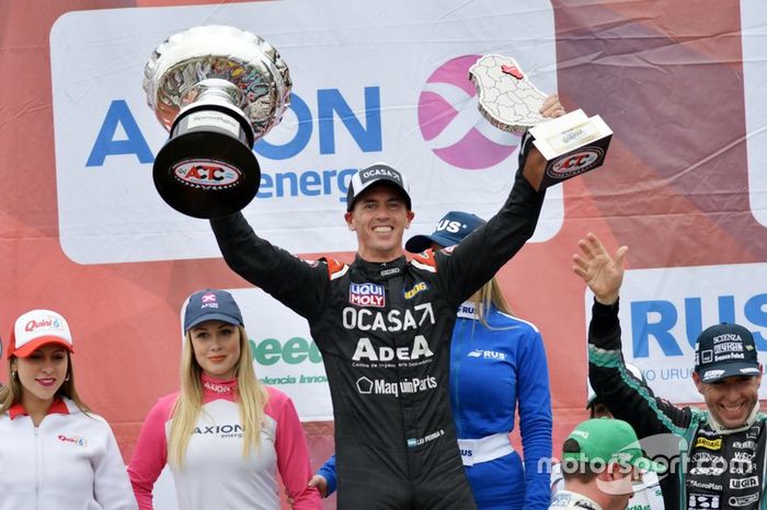 Podio: ganador Leonel Pernía, Maquin Parts Racing