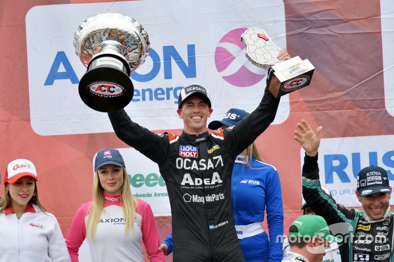 Podio: ganador Leonel Pernía, Maquin Parts Racing
