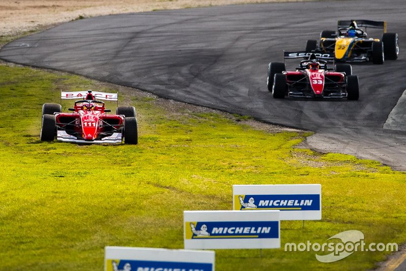 Rubens Barrichello, Team BRM is forced wide