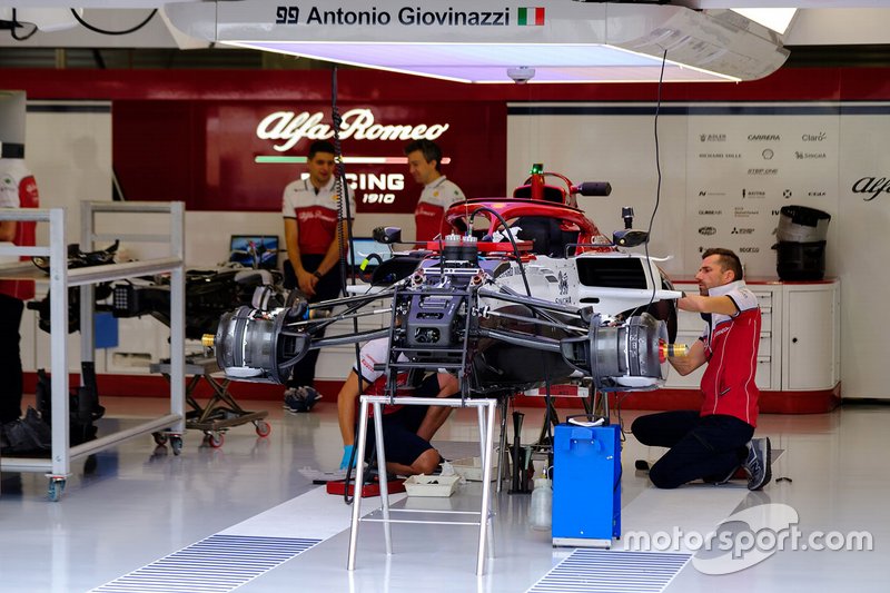 Antonio Giovinazzi, Alfa Romeo Racing C38