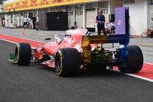 Robert Kubica, Williams FW41 with aero paint over the whole car