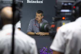 Guenther Steiner, Team Principal, Haas F1 in the Press Conference