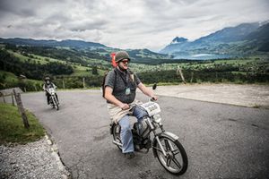 Participants à l'Alpenbrevet