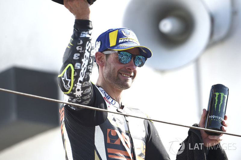 Podium ketiga: Cal Crutchlow, Team LCR Honda