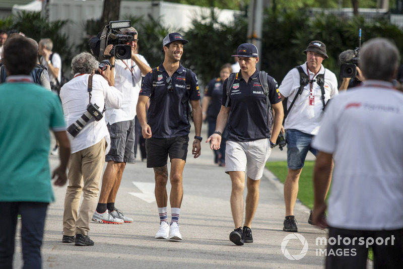 Daniel Ricciardo, Red Bull Racing y Max Verstappen, Red Bull Racing