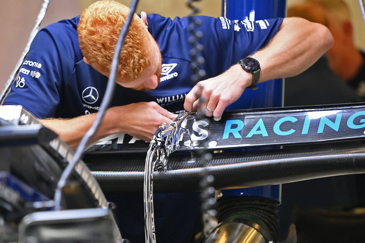 Williams FW44: DRS-Kabelbaum