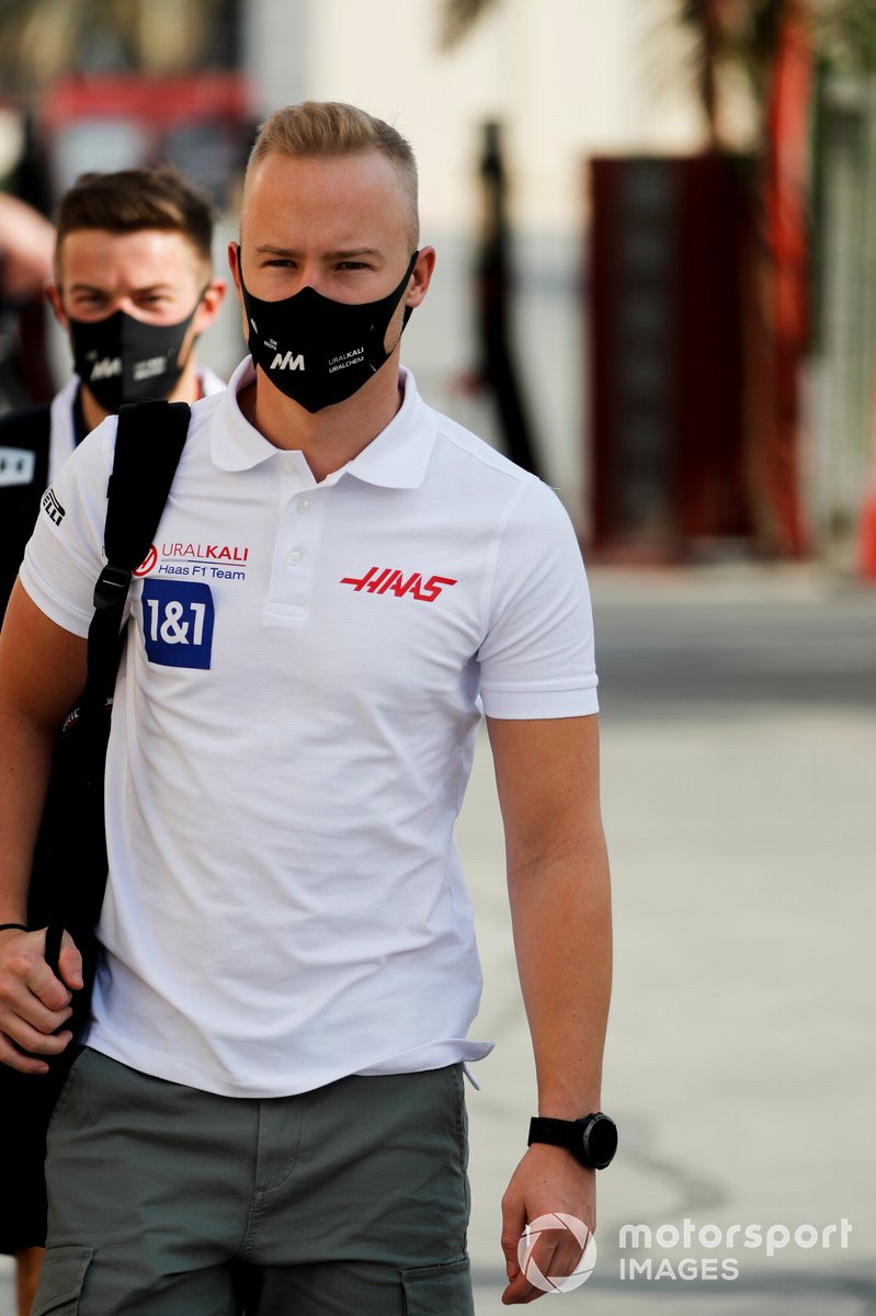 Nikita Mazepin, Haas F1 nel paddock