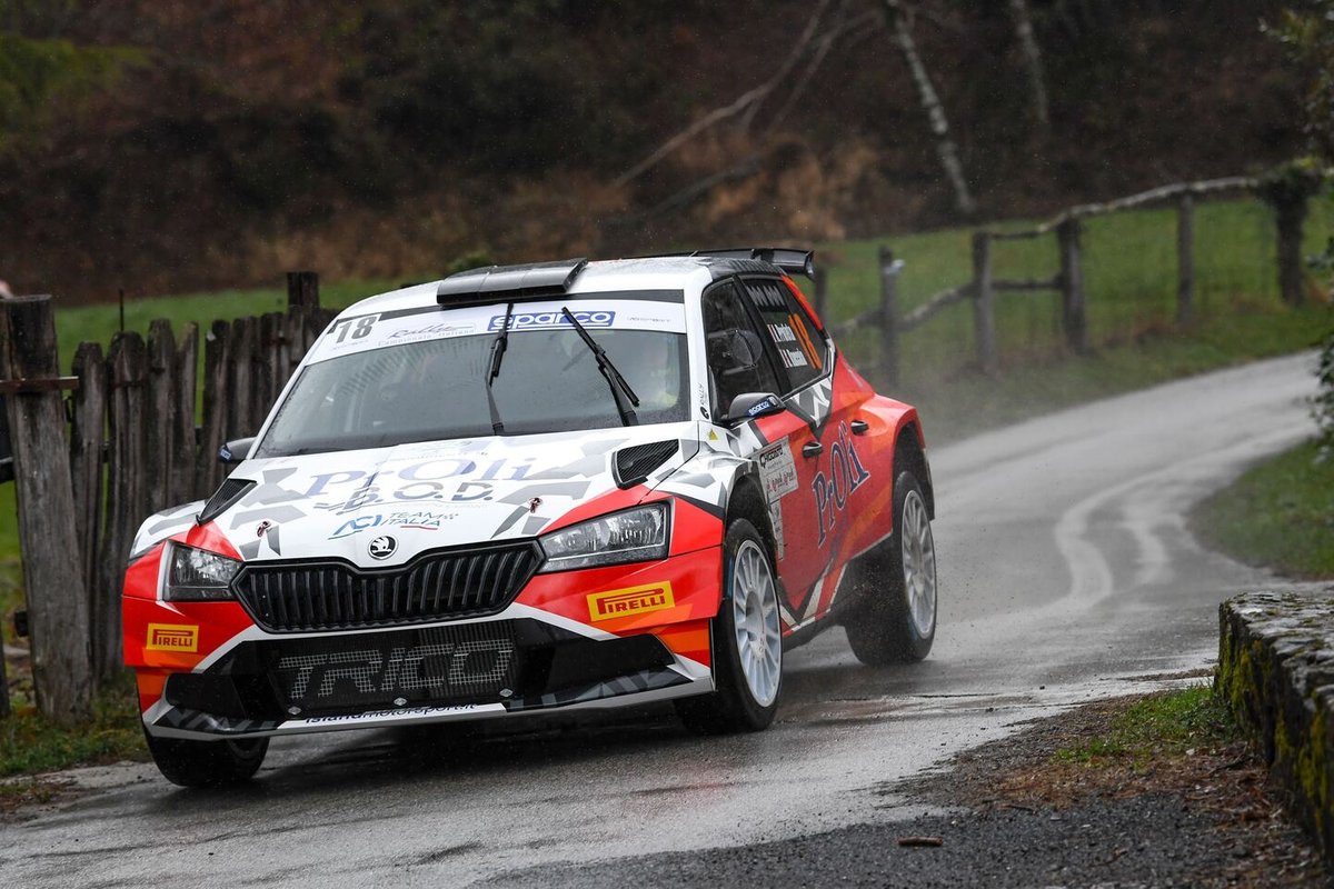 Alessio Profeta, Sergio Raccuia, Island Motorsport, Skoda Fabia Rally2 Evo
