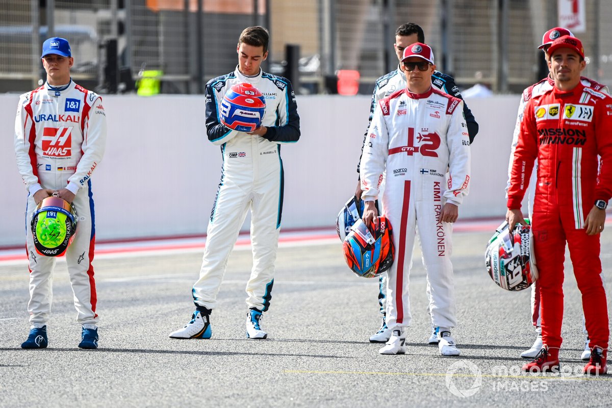 Mick Schumacher, Haas F1, George Russell, Williams, Kimi Raikkonen, Alfa Romeo