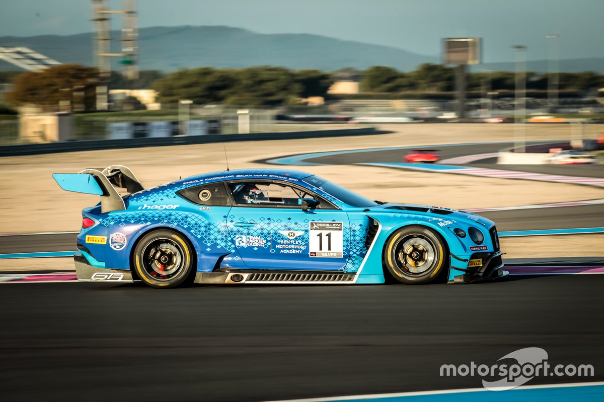 #11 Team Parker Racing Bentley Continental GT3: Frank Bird, Nicolai Kjaergaard, Euan McKay