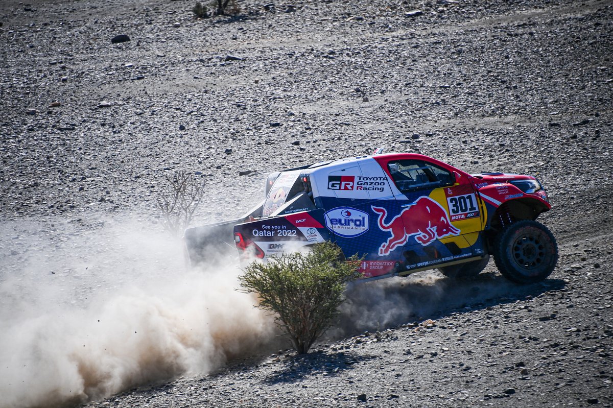 #301 Toyota Gazoo Racing: Nasser Al-Attiyah, Matthieu Baumel