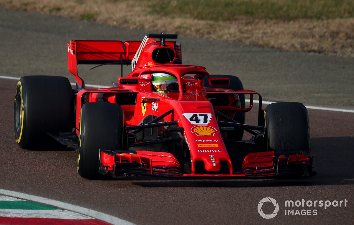 Mick Schumacher, Ferrari SF71H