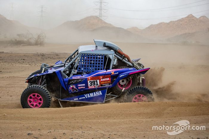 #391 X-Raid Yamaha Racing Rally Supported Team: Camelia Liparoti, Annett Fischer