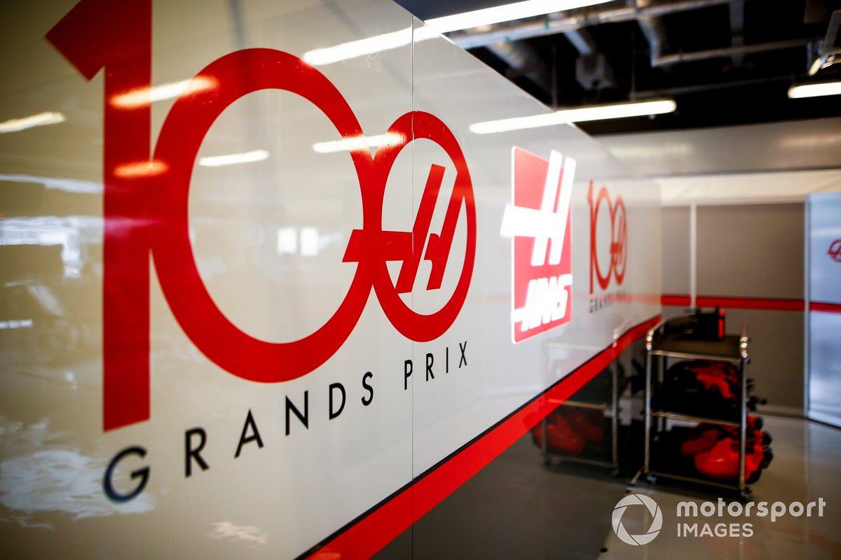 100th GP of Haas F1 Team