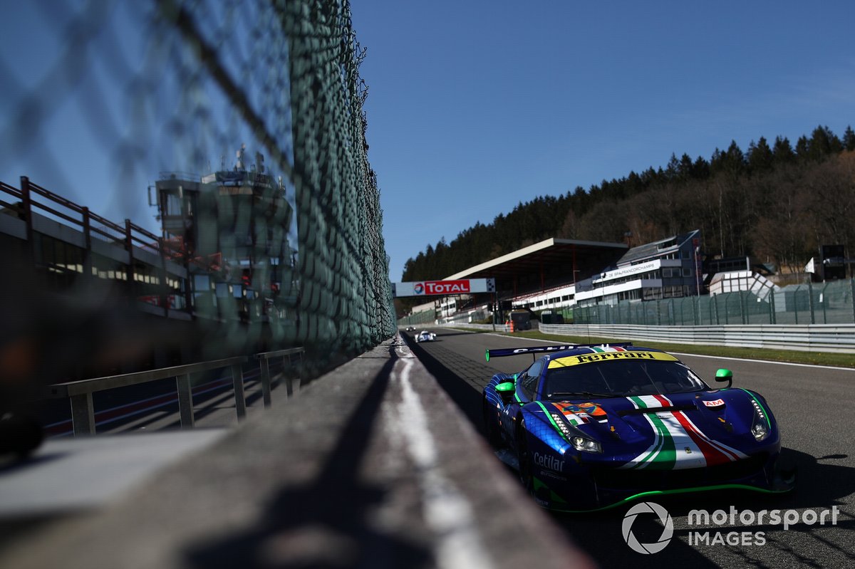 #47 Cetilar Racing Ferrari 488 GTE EVO: Roberto Lacorte, Giorgio Sernagiotto, Antonio Fuoco