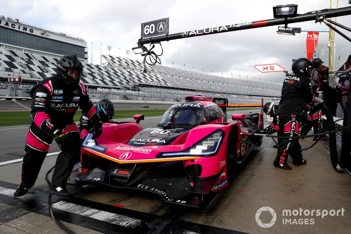 #60 Meyer Shank Racing w/Curb-Agajanian Acura DPi, DPi: Pit Stop, Dane Cameron, Olivier Pla, Juan Pablo Montoya, AJ Allmendinger