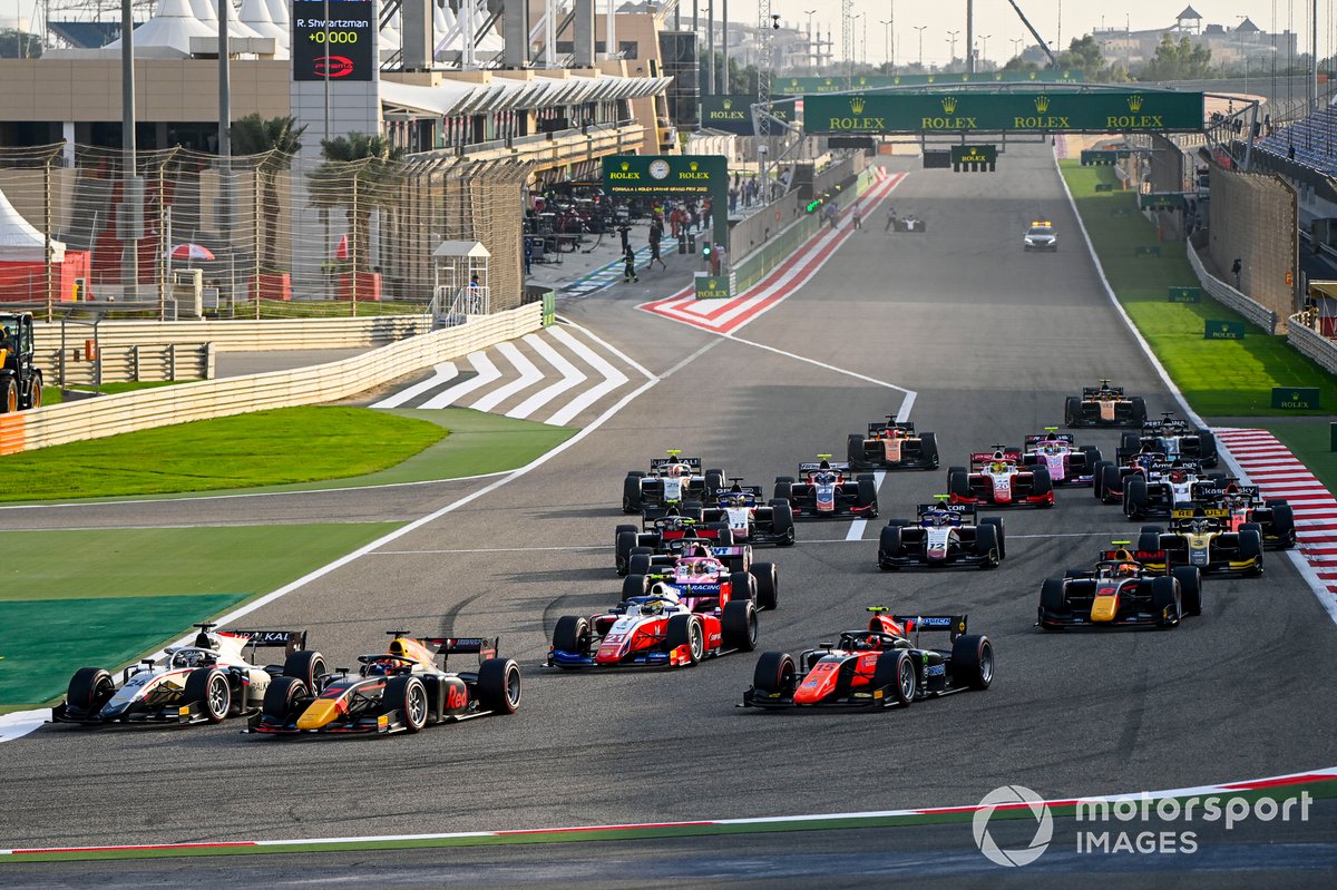Nikita Mazepin, Hitech Grand Prix, Yuki Tsunoda, Carlin, Robert Shwartzman, Prema Racing, Felipe Drugovich, MP Motorsport