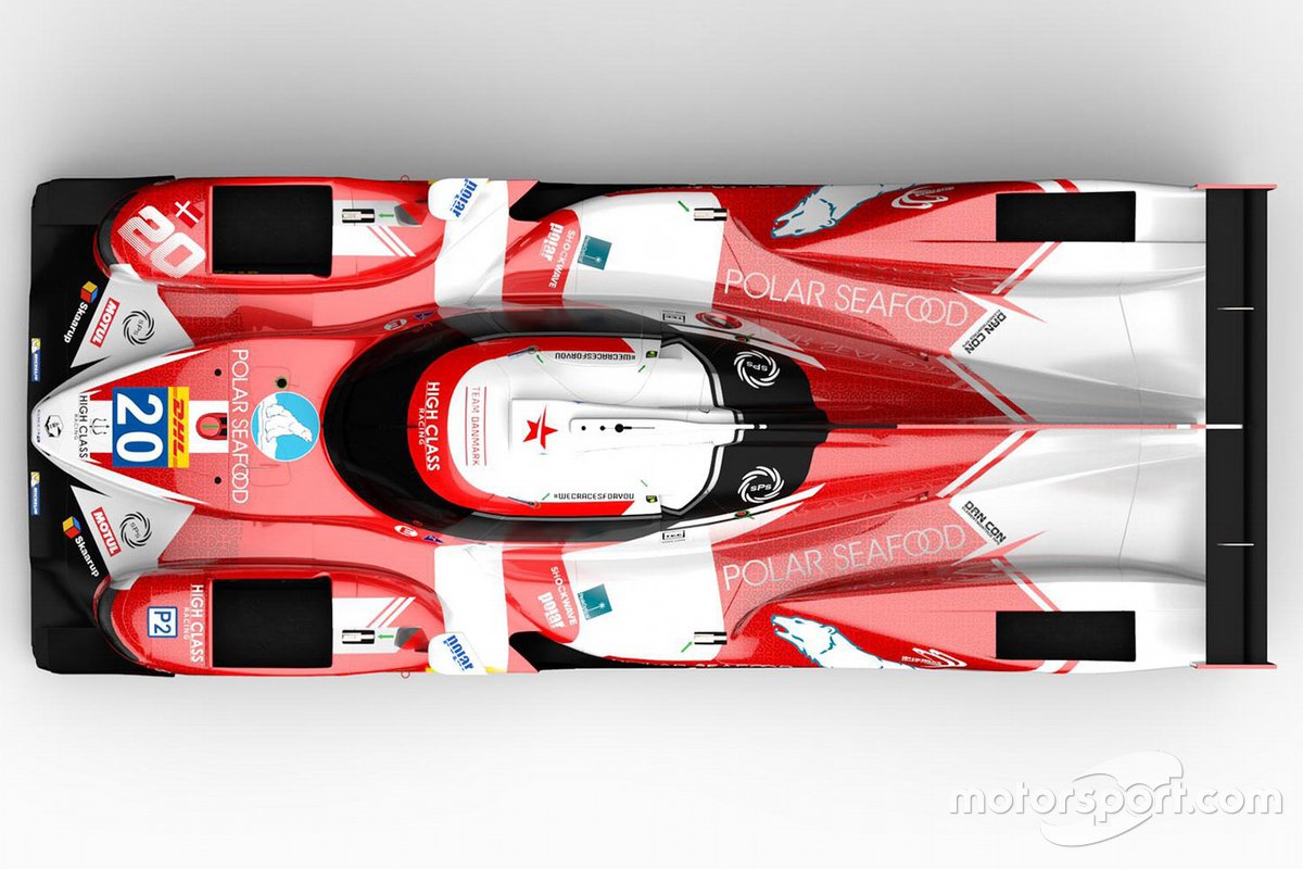 High Class Racing Oreca 07 LMP2: Jan Magnussen, Anders Fjordbach e Dennis Andersen