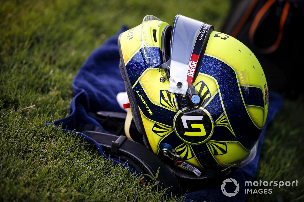 Casco de Lando Norris, McLaren