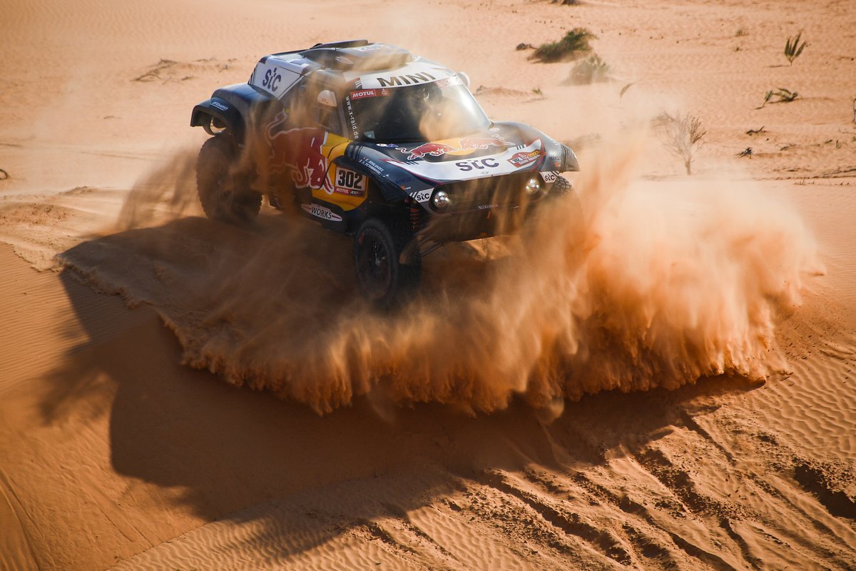 #302 X-Raid Mini JCW Team: Stéphane Peterhansel, Edouard Boulanger