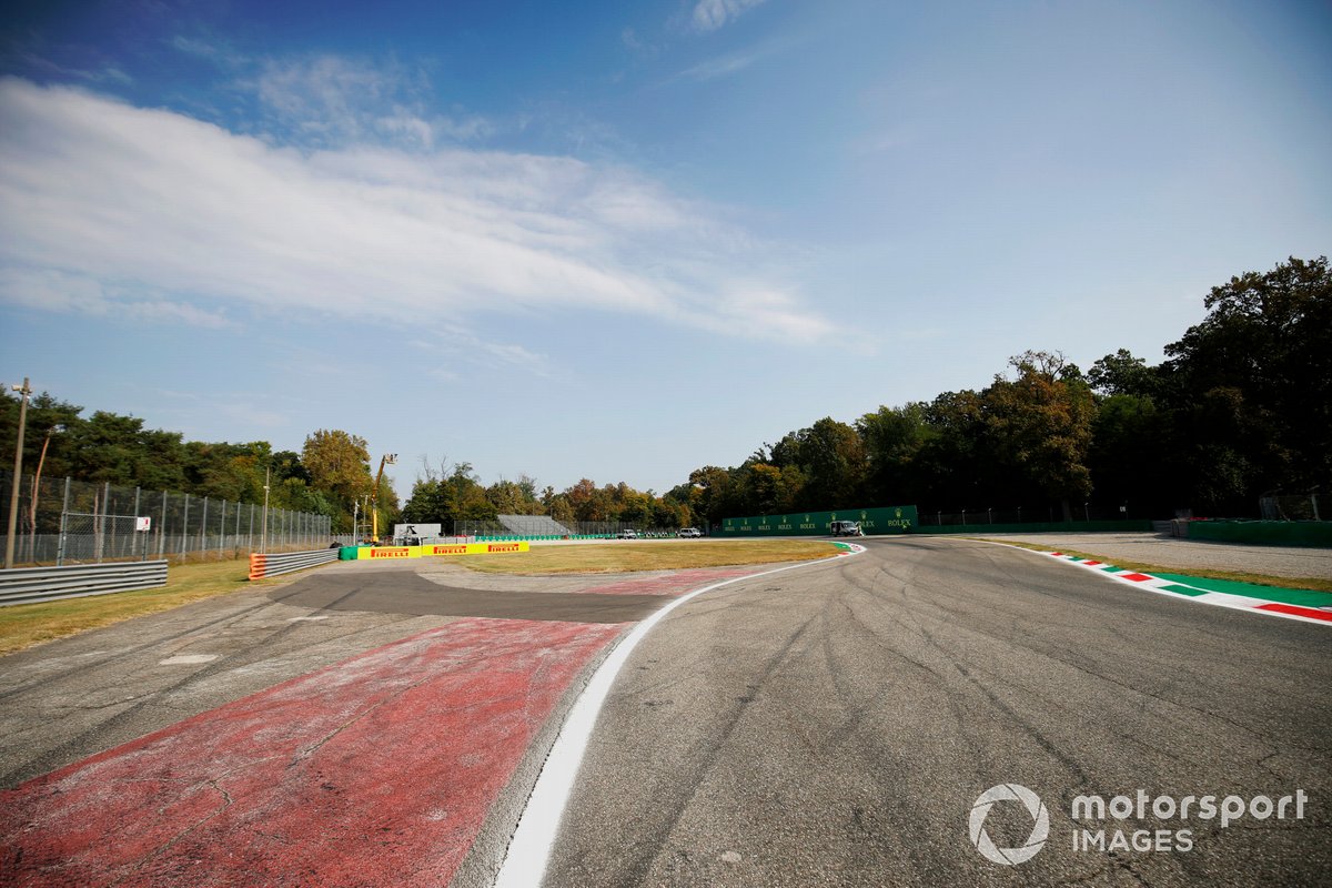 Vista de la pista de Monza.