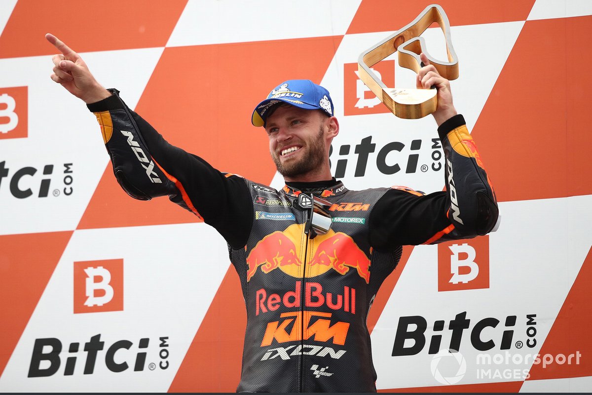 Il vincitore della gara Brad Binder, Red Bull KTM Factory Racing