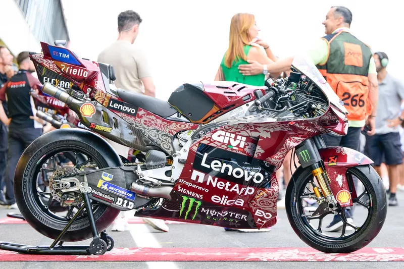 Livrea speciale del Ducati Team