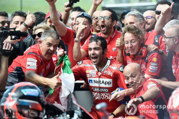 El ganador, Danilo Petrucci, Ducati Team