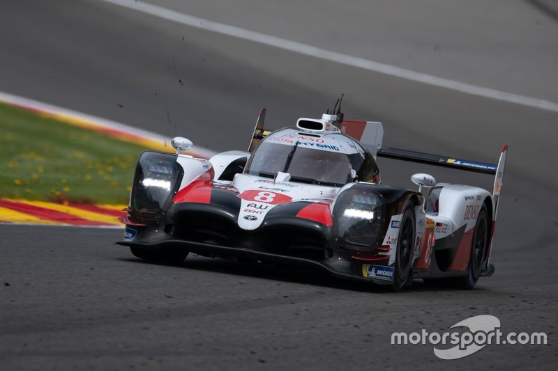 #8 Toyota Gazoo Racing Toyota TS050: Sebastien Buemi, Kazuki Nakajima, Fernando Alonso