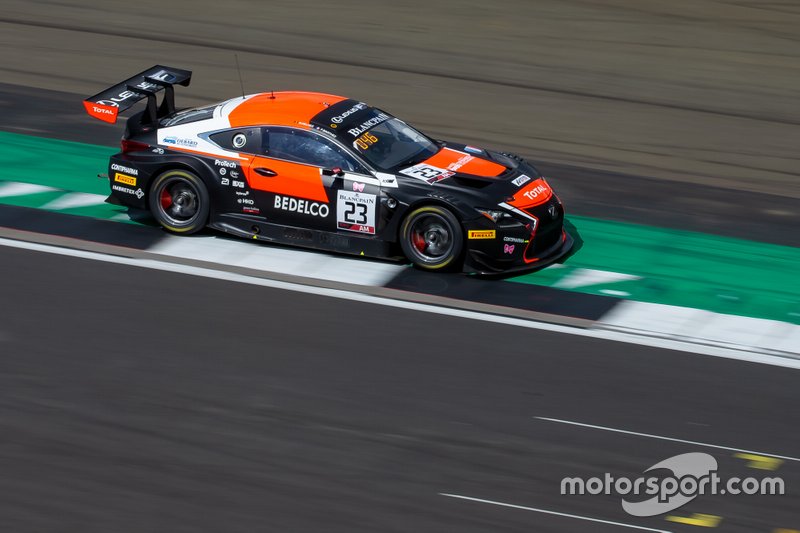 #23 Tech 1 Racing Lexus RCF GT3: Fabien Barthez, Bernard Delhez