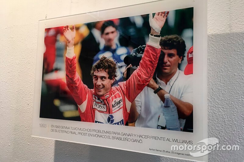 Exposición Ayrton Senna 25 años 25 imagenes ineditas