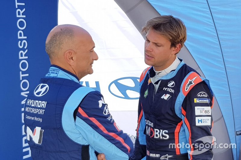 Gabriele Tarquini, Andreas Mikkelsen, Hyundai Motorsport