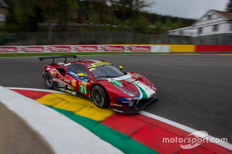 #71 AF Corse Ferrari 488 GTE EVO: Davide Rigon, Sam Bird