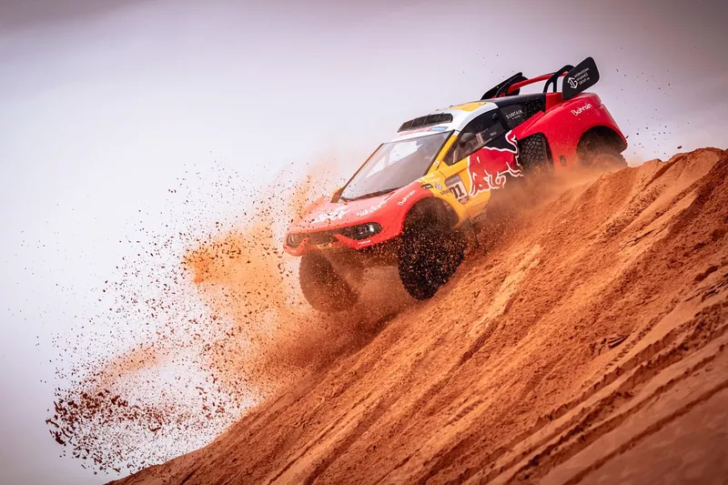 #201 Bahrain Raid Xtreme Prodrive: Sebastien Loeb, Fabian Lurquin