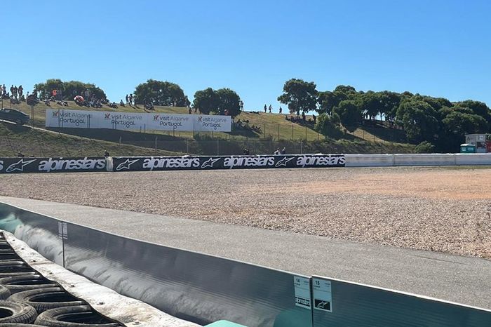 Reforzadas las barreras de la curva 10 del circuito de Portimao 