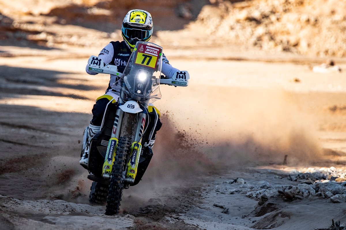 #77 Rockstar Energy Husqvarna Factory Racing: Luciano Benavides