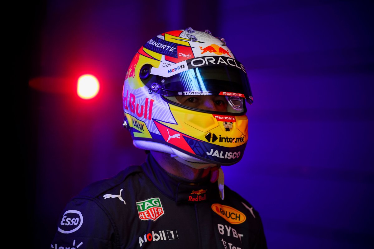 Casco de Sergio Pérez, Red Bull Racing