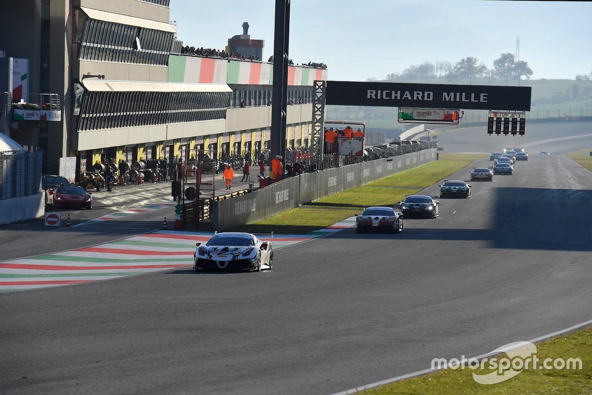 Azione in pista