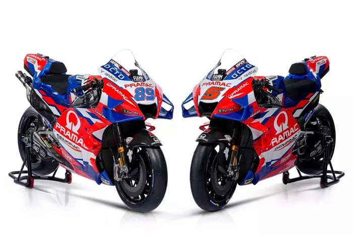 Les Ducati du team Pramac Racing