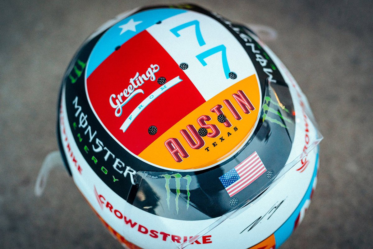 Casque de Valtteri Bottas, Mercedes