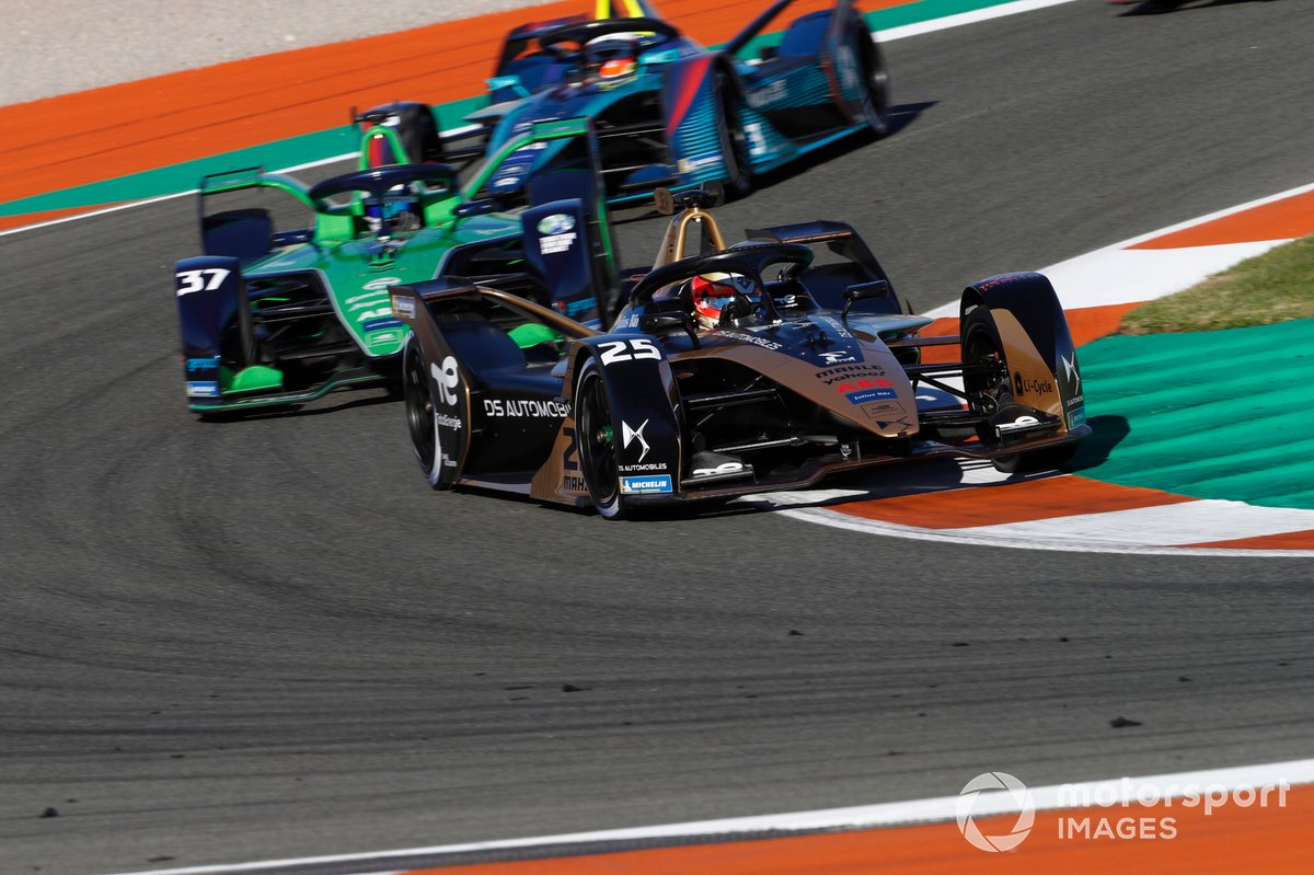 Jean-Eric Vergne, DS Techeetah, DS E-Tense FE21, Nick Cassidy, Envision Racing, Audi e-tron FE07