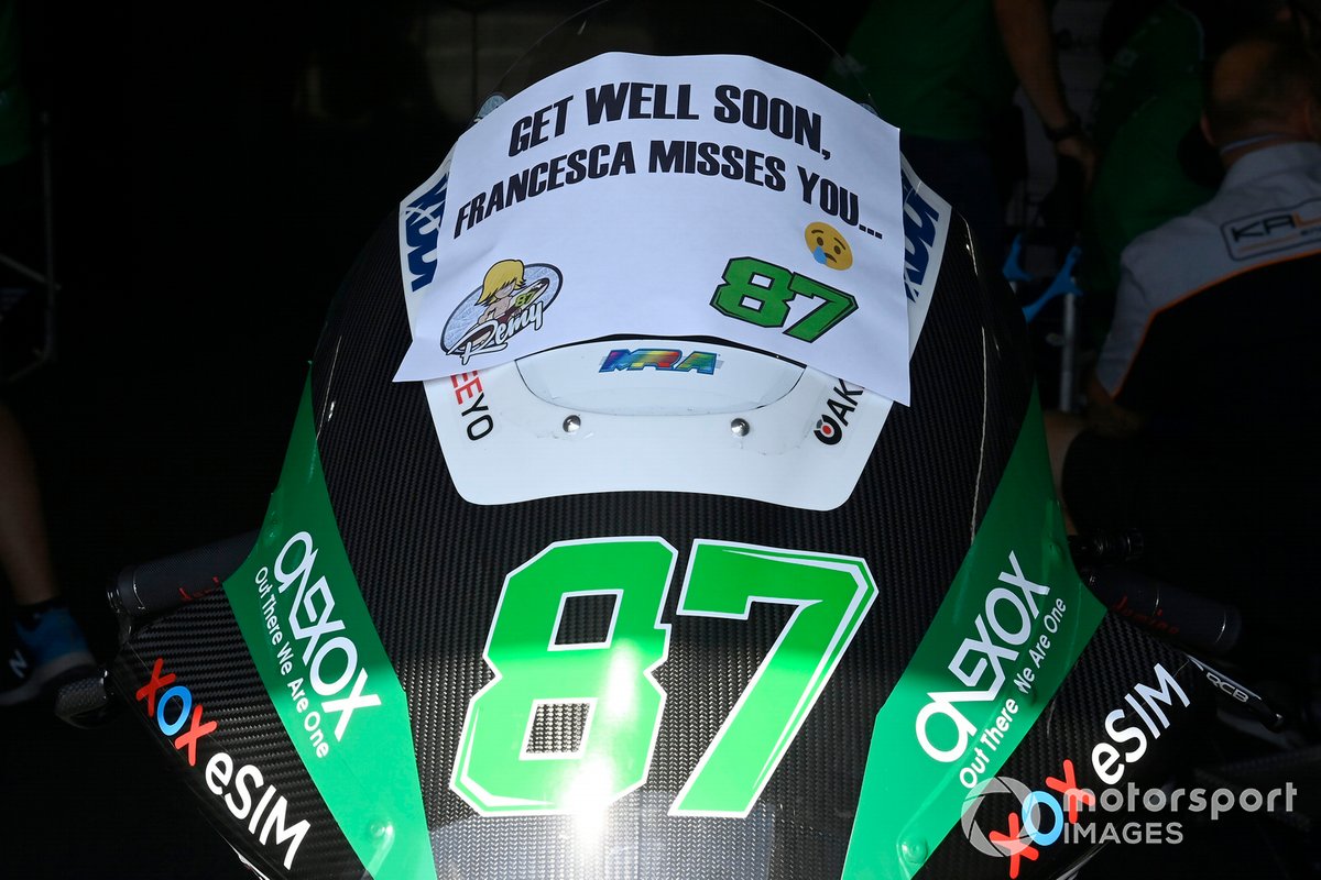Remy Gardner, SAG Racing Team message